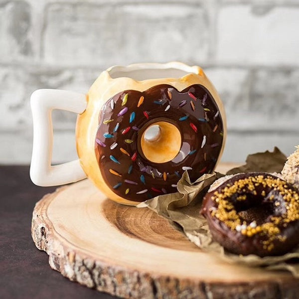 Donut Mugg Keramik