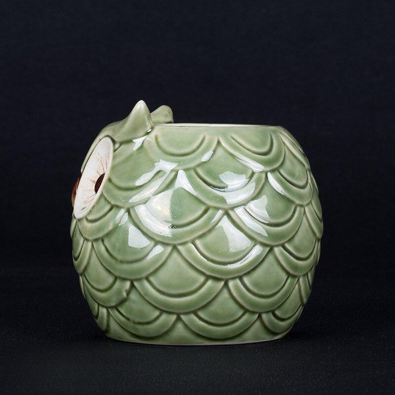 Cocktailglas Grön Keramik