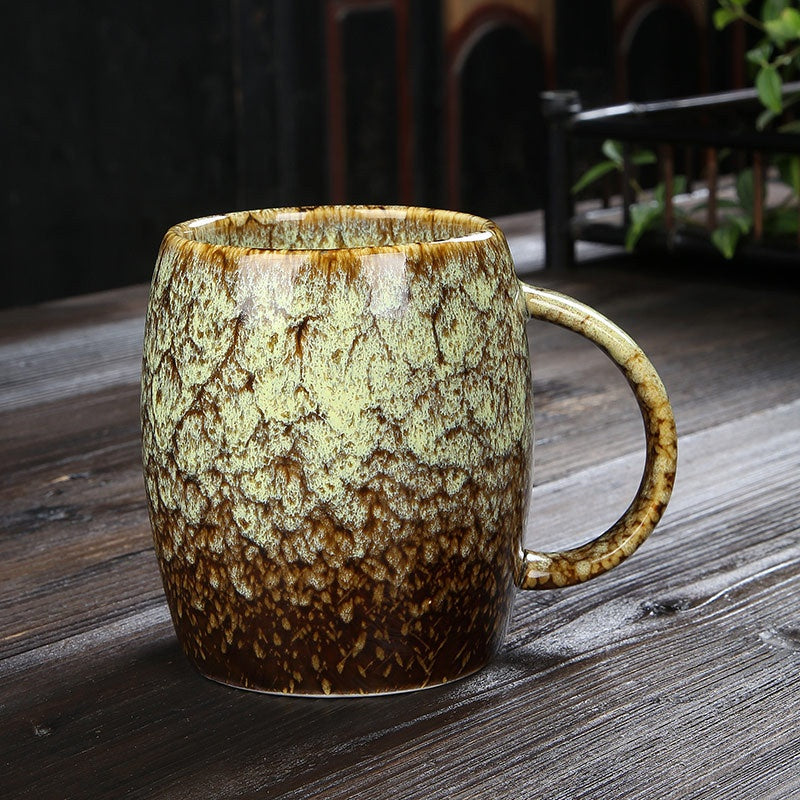 Gul Kaffemugg Keramik