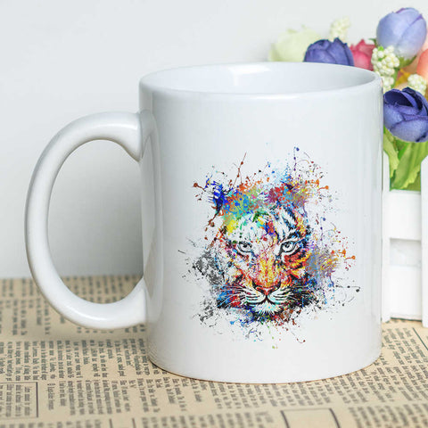 Kaffekopp Med Tiger