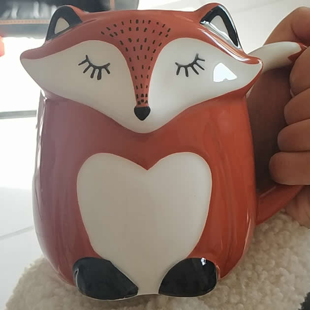 Fox Mug Ceramic