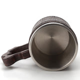 Rostfri Mugg Trä