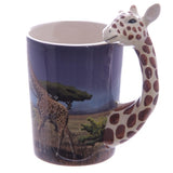 Tekopp Med Giraff