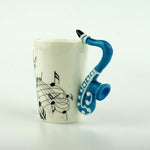 Saxofon Mugg Keramik