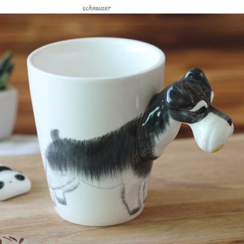 Kaffemugg Med Schnauzer