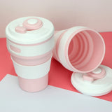 Fin Silikonmugg Rosa