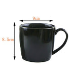 Svart Kaffekopp Dödskalle