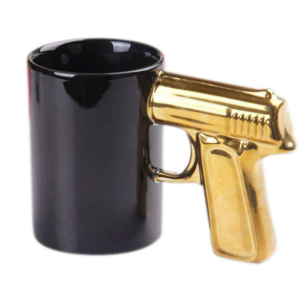 Kaffemugg Keramik Pistol