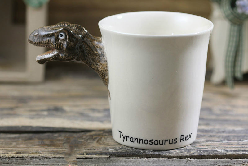 Kaffemugg Dinosaurier Keramik