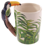 Kaffekopp Med Fågel