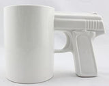 Pistolmugg Vit Keramik