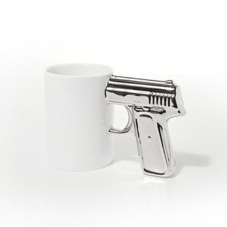 Pistol Rolig Kaffemugg