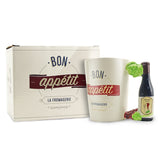 Giftbox Vinflaska Mugg