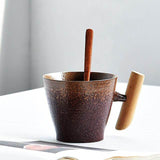 Japanese Cup Wooden Handle