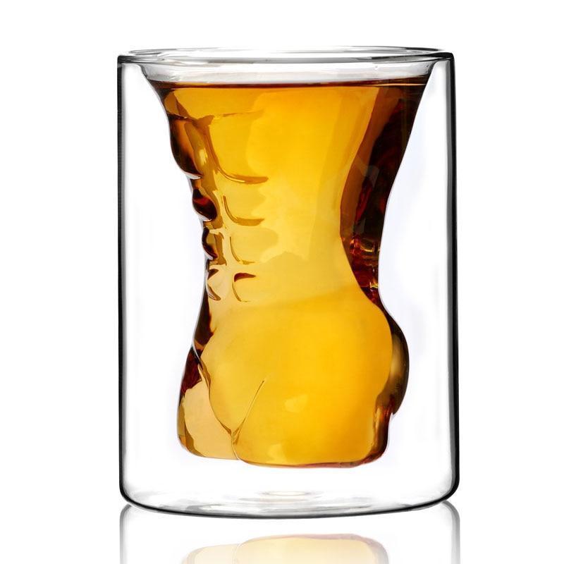 Dubbelväggad Whiskey Glas 