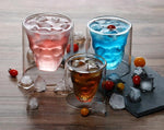 Dubbelskiktade Drinkglas Skull