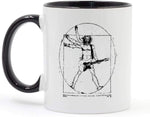 Vitruvian Man Mugg