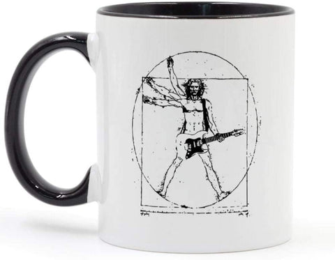 Vitruvian Man Mugg