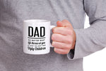 Pappa Mugg Rolig