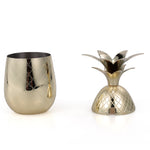 Tropiska Cocktailglas Guld