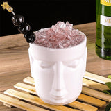 Drinkglas Ansikte Tiki
