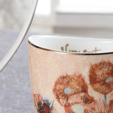 Tekopp Med Blommor