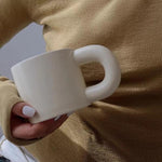 Kaffekopp Vit Öra