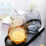 Whiskeyglas Askgrå Lutande