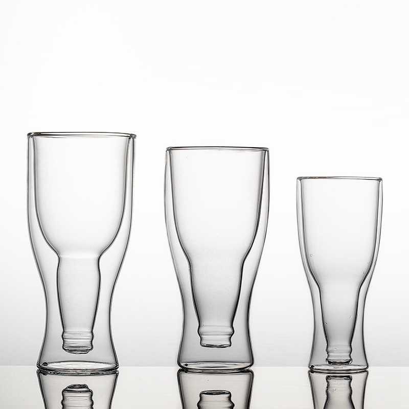 Cocktailglas Med Ölflaska
