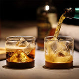 Drinkglas Underlägg Trä