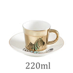 Fin Kaffekopp Djurmotiv