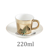 Fin Kaffekopp Djurmotiv