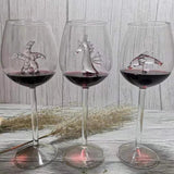 Wine Glass Dolphin