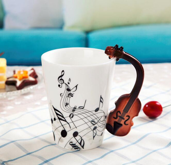 Violin Mug Cup