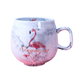 Vacker Temugg Flamingo