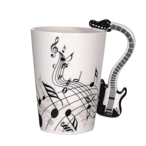 Elgitarr Rolig Kaffekopp 