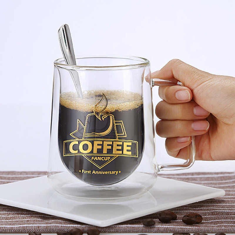 Kaffekopp Transparent Glas