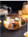 Fina Kaffekoppar Glas