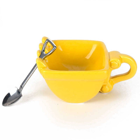 Excavator Mug Ceramic