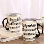 Musikalisk Kaffemugg Noter