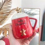 Kaffemugg Pepparkaka Röd