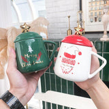 Dekorativ Temugg Julmotiv