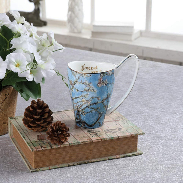 Kaffekopp Blommor Keramik