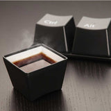 Kaffekopp Stor Svart