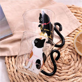 Kaffekopp Katt Glas