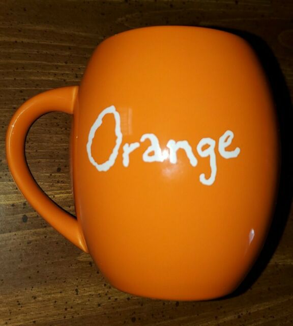 Orange Tekopp Keramik