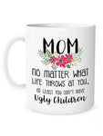 Mammas Kaffemugg Vit