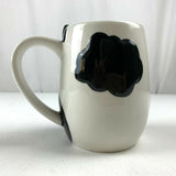 Vit Kaffekopp Keramik