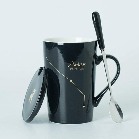 Väduren Kaffemugg Sked