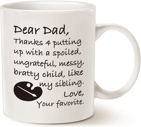 Dear Dad Mug